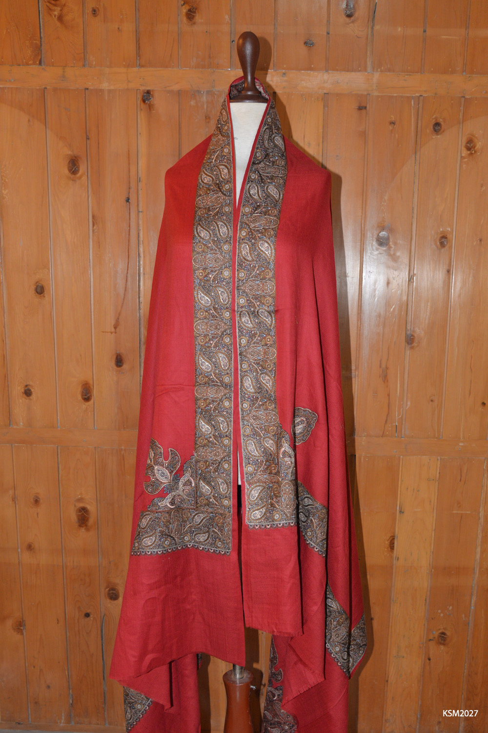 Pashmina Shawl | Qalamkar Blund | Paper Mache |