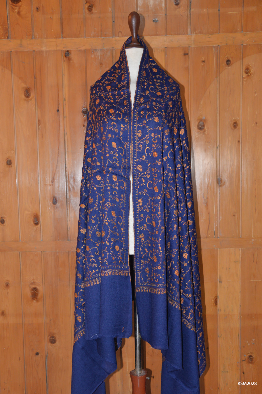 Natural Pashmina Shawl | Soin Work | Jaal | Chasm-e-Bulbul (Hand Made)